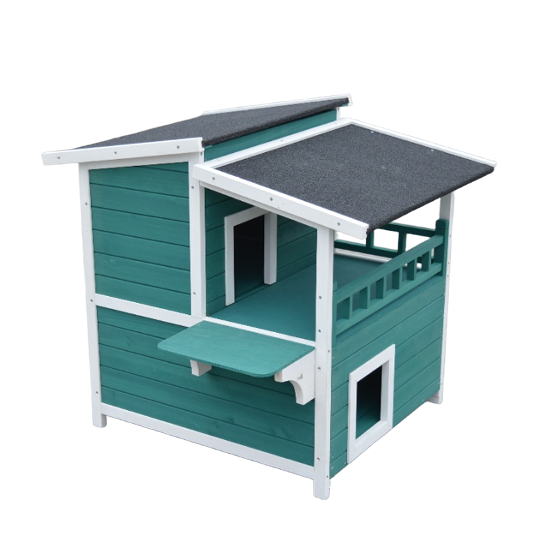 Green Cat House
