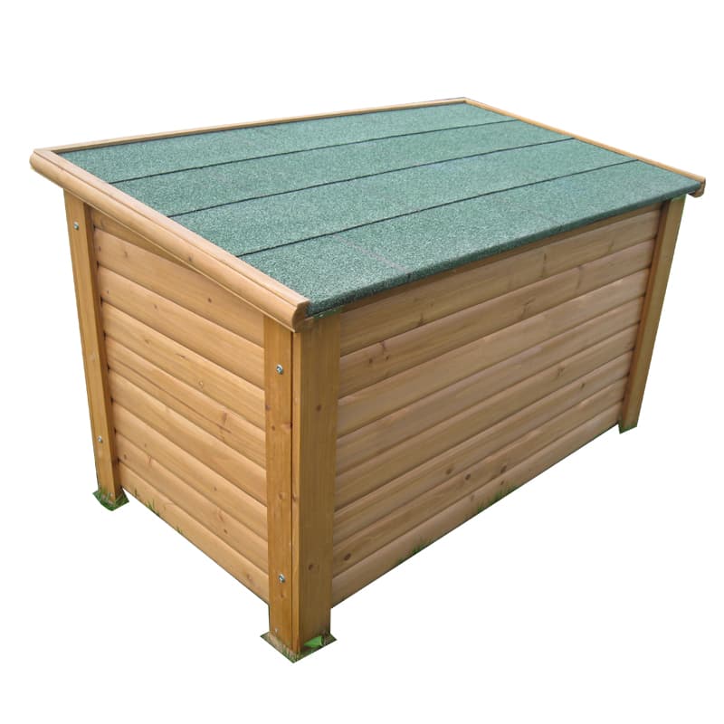 Raised Floor Dog House