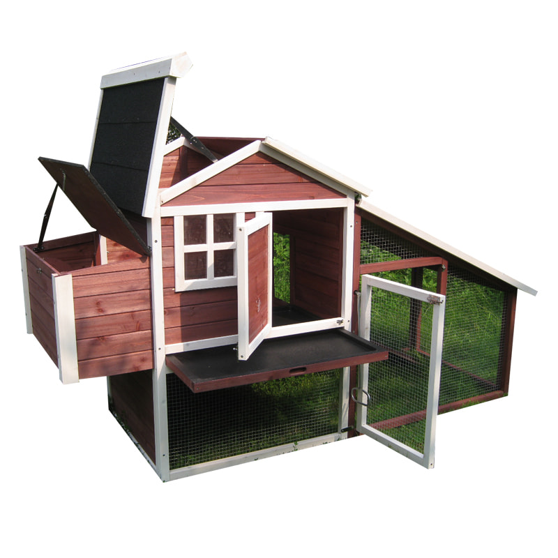 chicken coop with run