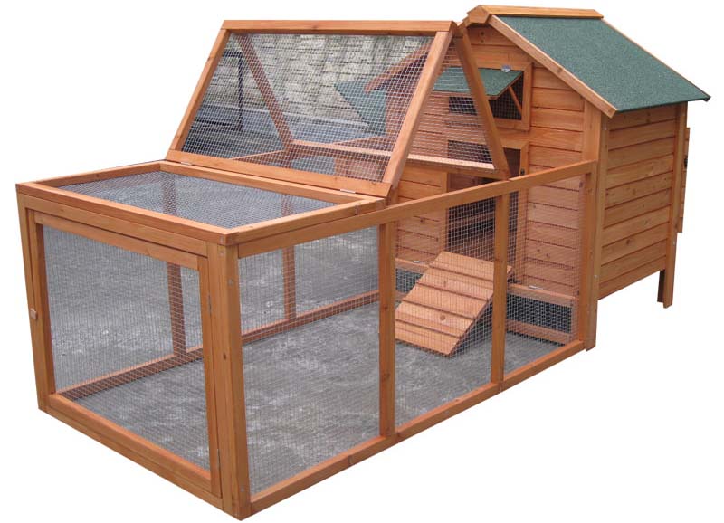 chicken coop with run