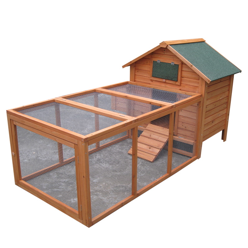 chicken coop with run