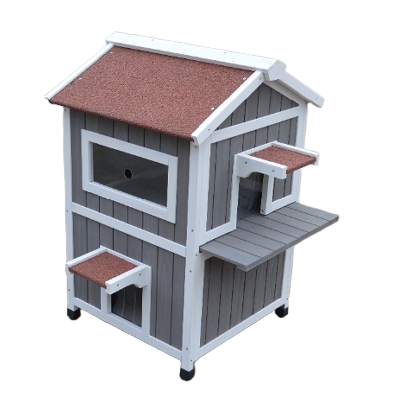 Grey Cat House cute Grey Cat House cute