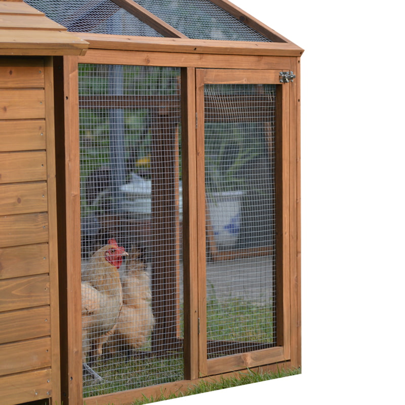 Countryside style chicken coop