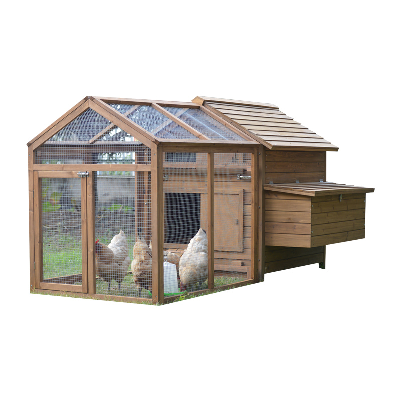 Big chicken coop with run