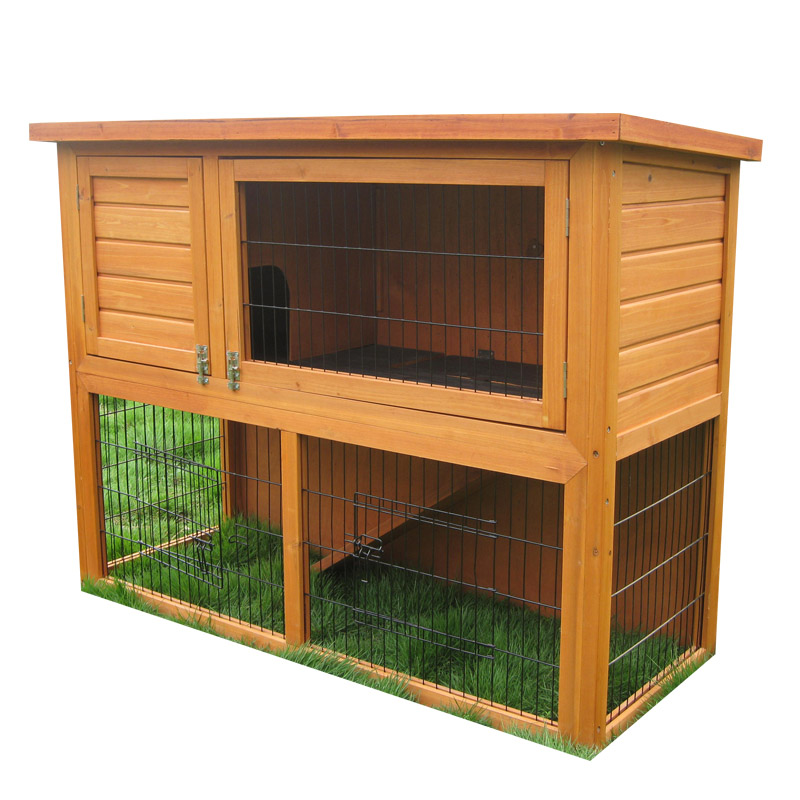rabbit hutch and run