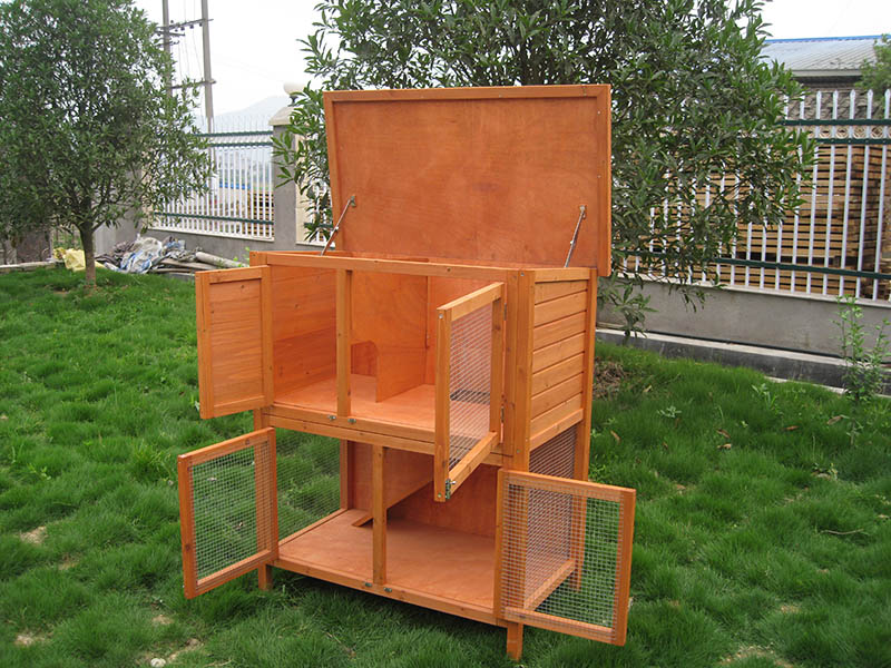double decker rabbit hutch