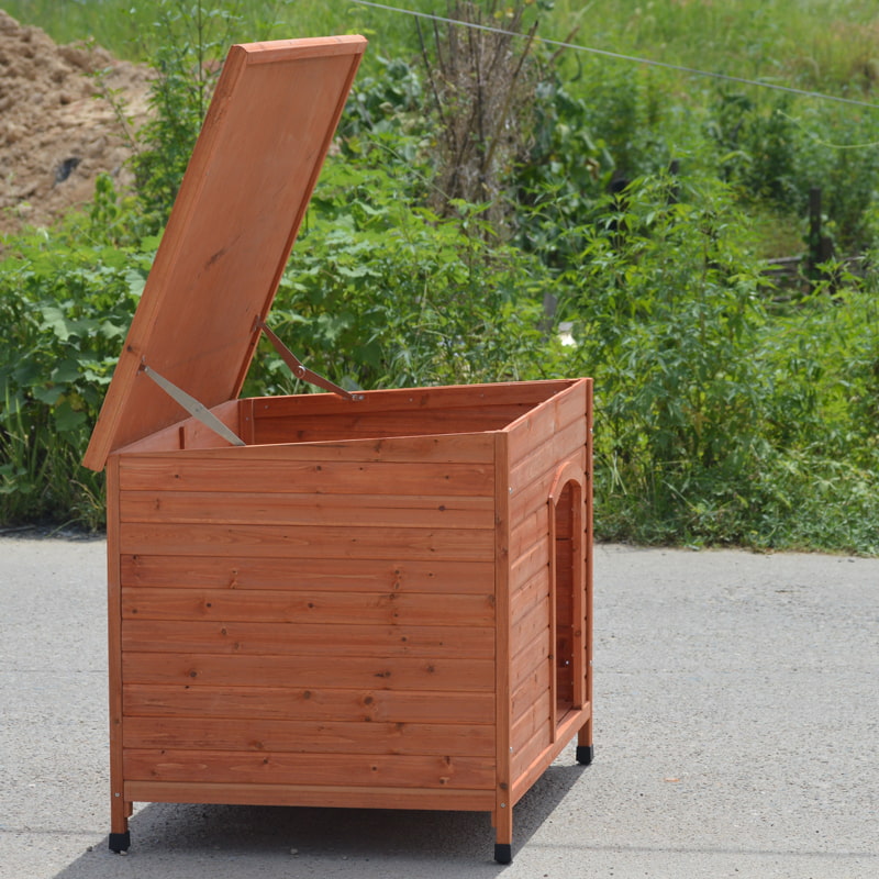 waterproof wood dog shelter