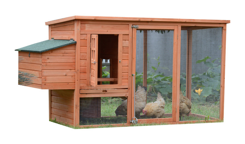 Brown Chicken Coop large