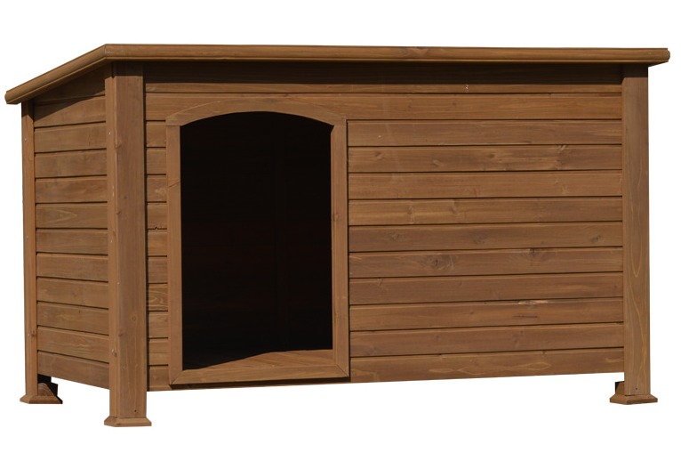 wooden dog house outdoor