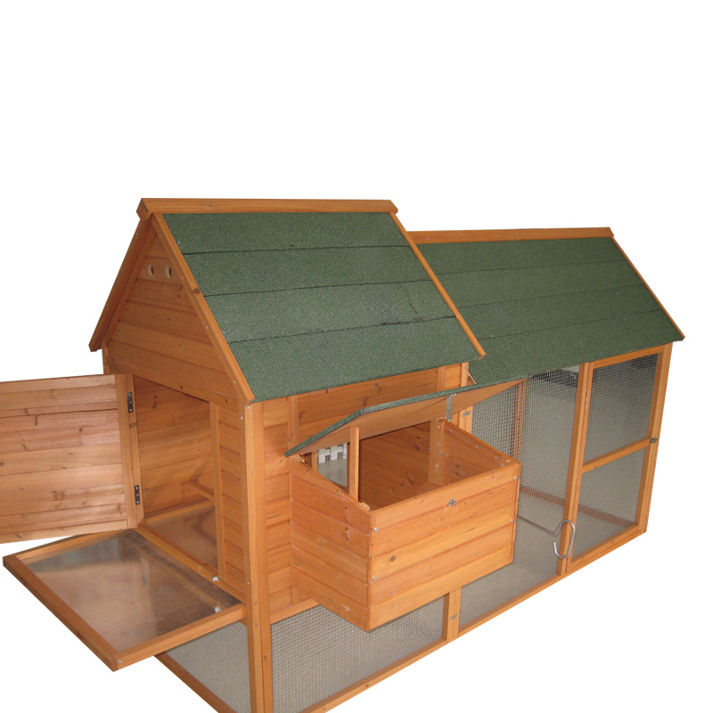 Flip-Top Roof Chicken Coop