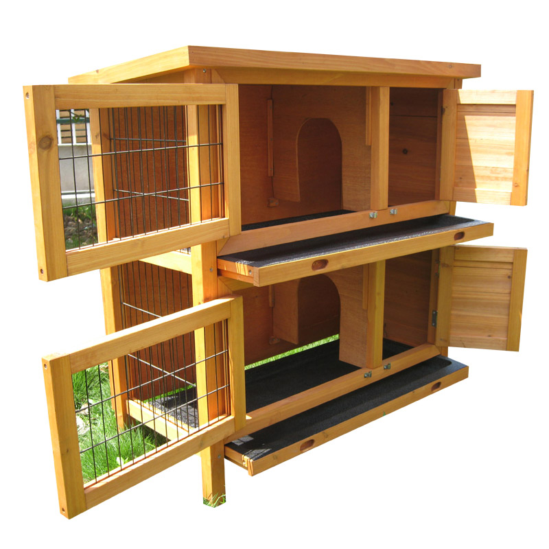 2 tier rabbit cage