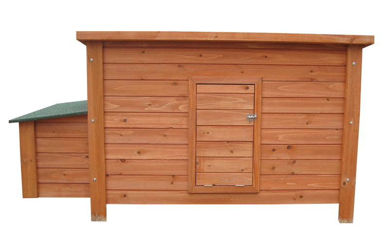 premium brown color chicken coop