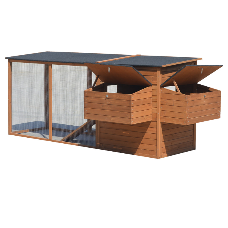 wooden cage laying hens