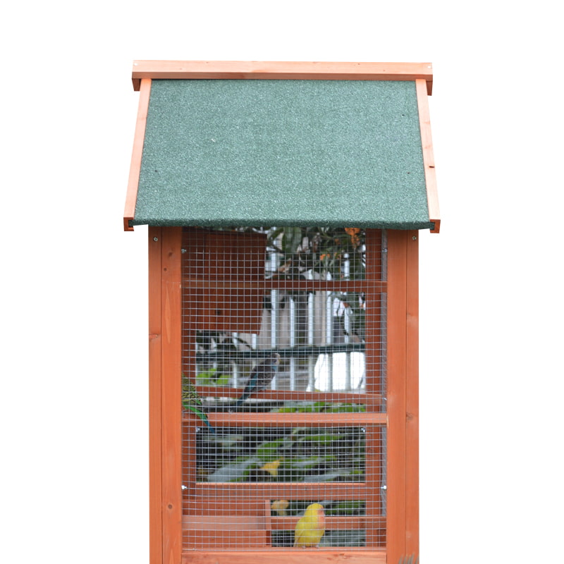 Waterproof bird cage for patio