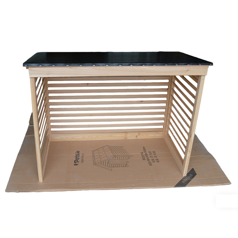 Predrilled Wood AC Fence