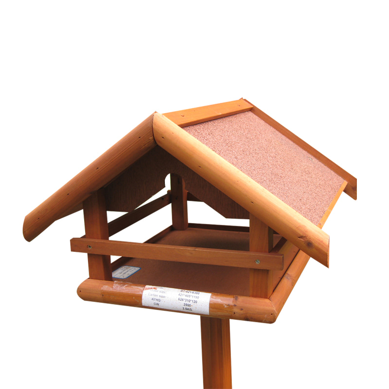 Anti-tip bird feeder