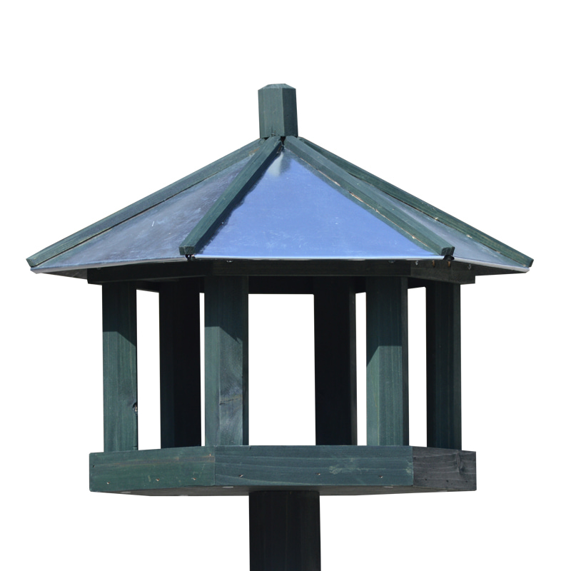 fir wooden bird feeder