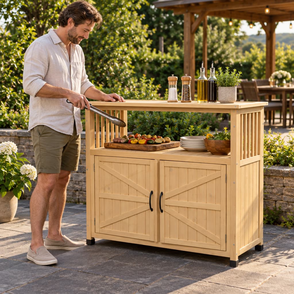 Material: Premium Natural Cedar Wood